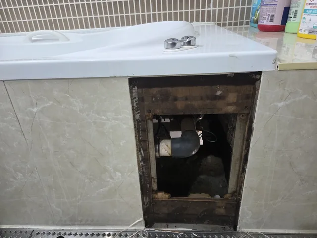 경남 진주 모터 교체 시공 이전