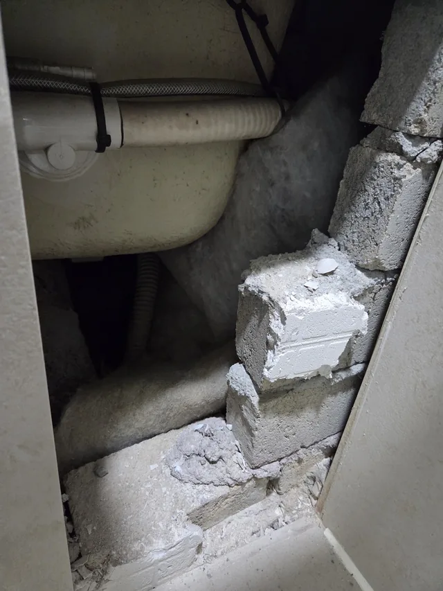 경기 용인 성복동 욕조 마개 수리 시공 이전